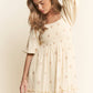 Floral Embroidered Tiered Maxi Dress - Purpose + Passion Boutique