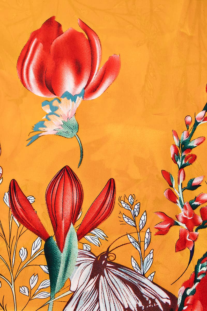 Floral Garden Print Bandana - Purpose + Passion Boutique