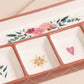 Floral Heart Ceramic Trinket Tray - Purpose + Passion Boutique