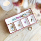 Floral Heart Ceramic Trinket Tray - Purpose + Passion Boutique