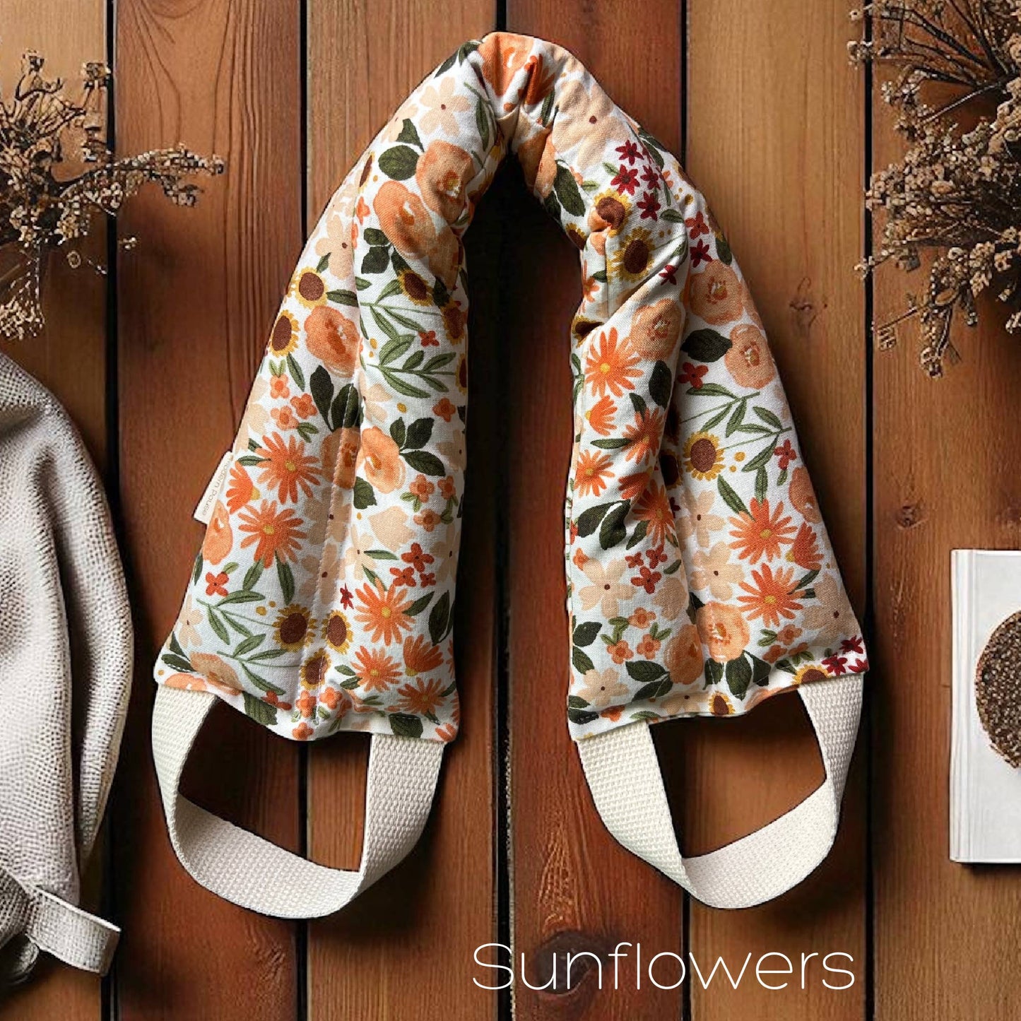 Floral Neck Wrap - Purpose + Passion Boutique