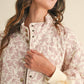 Floral Quilted Jacket - Purpose + Passion Boutique