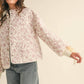 Floral Quilted Jacket - Purpose + Passion Boutique