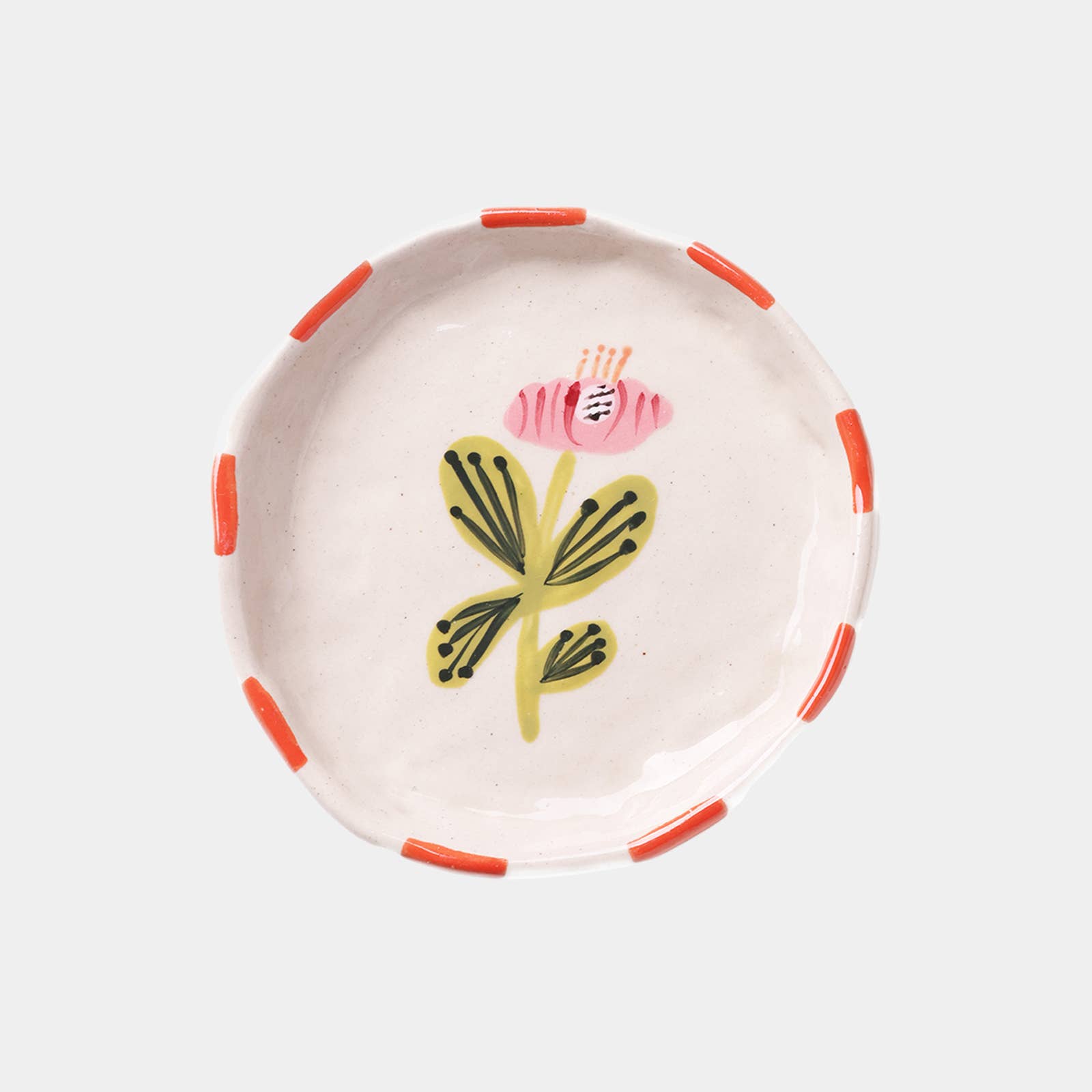 Flower Ceramic Trinket Tray - Purpose + Passion Boutique