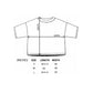 Flower Graphic White Crop Tee - Purpose + Passion Boutique