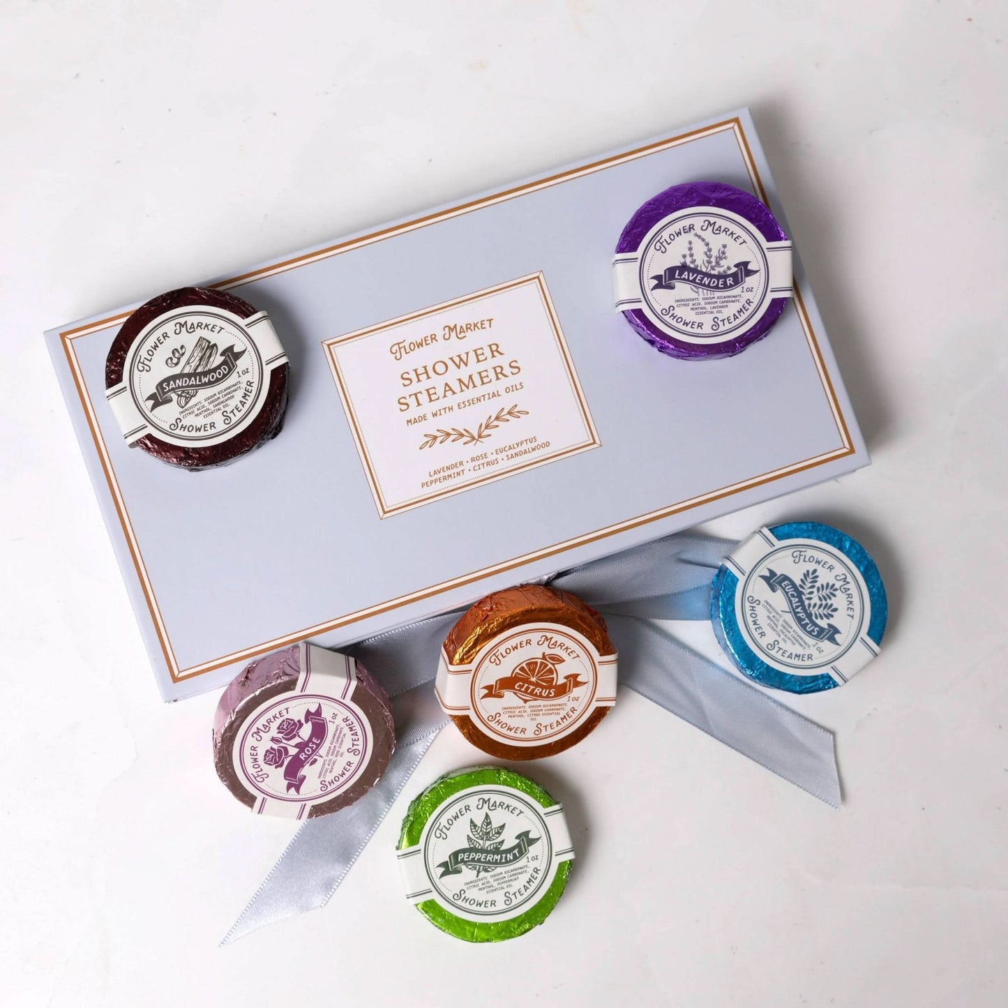 Flower Market Shower Steamers Boxed Set - Purpose + Passion Boutique