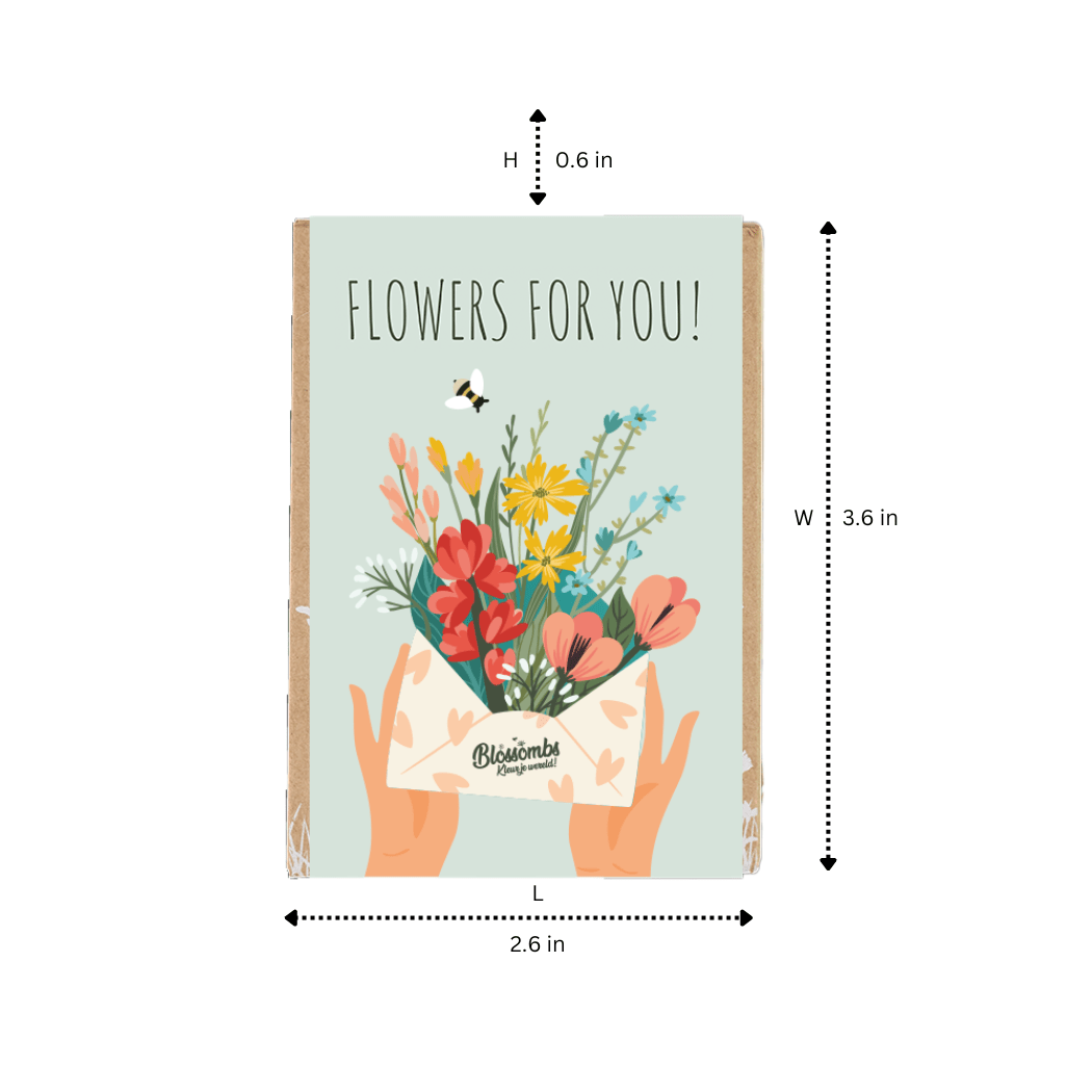 Flowers For You, 4 Seed Flower Balls - Purpose + Passion Boutique
