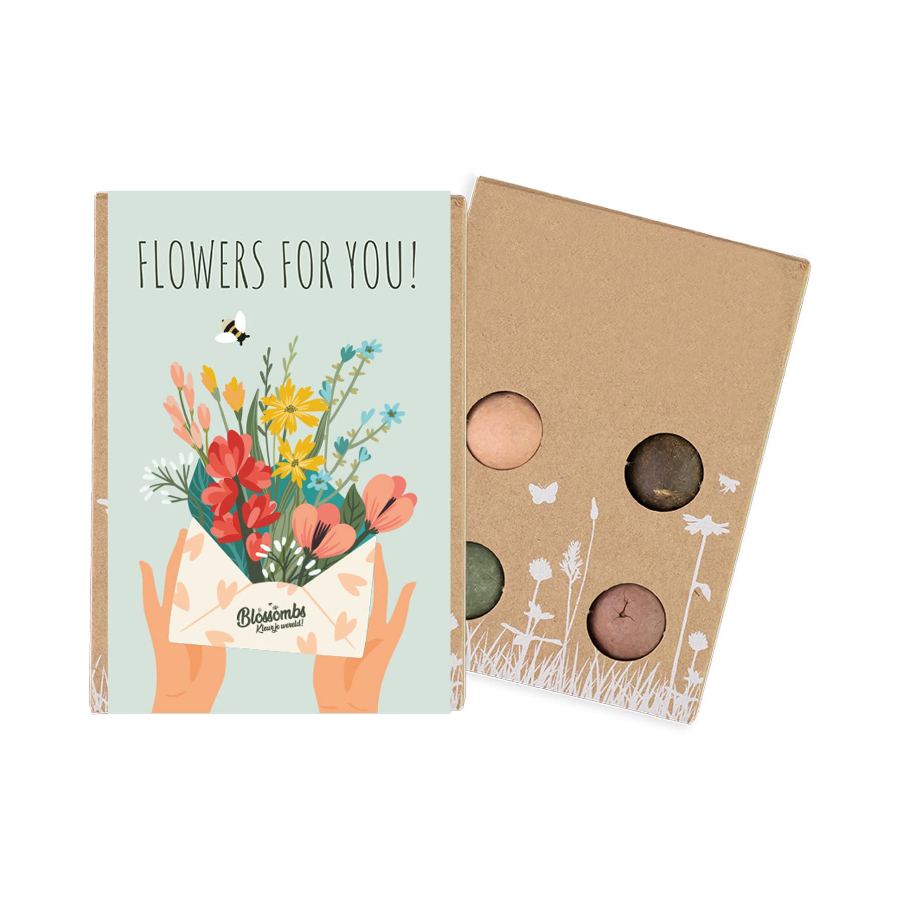 Flowers For You, 4 Seed Flower Balls - Purpose + Passion Boutique