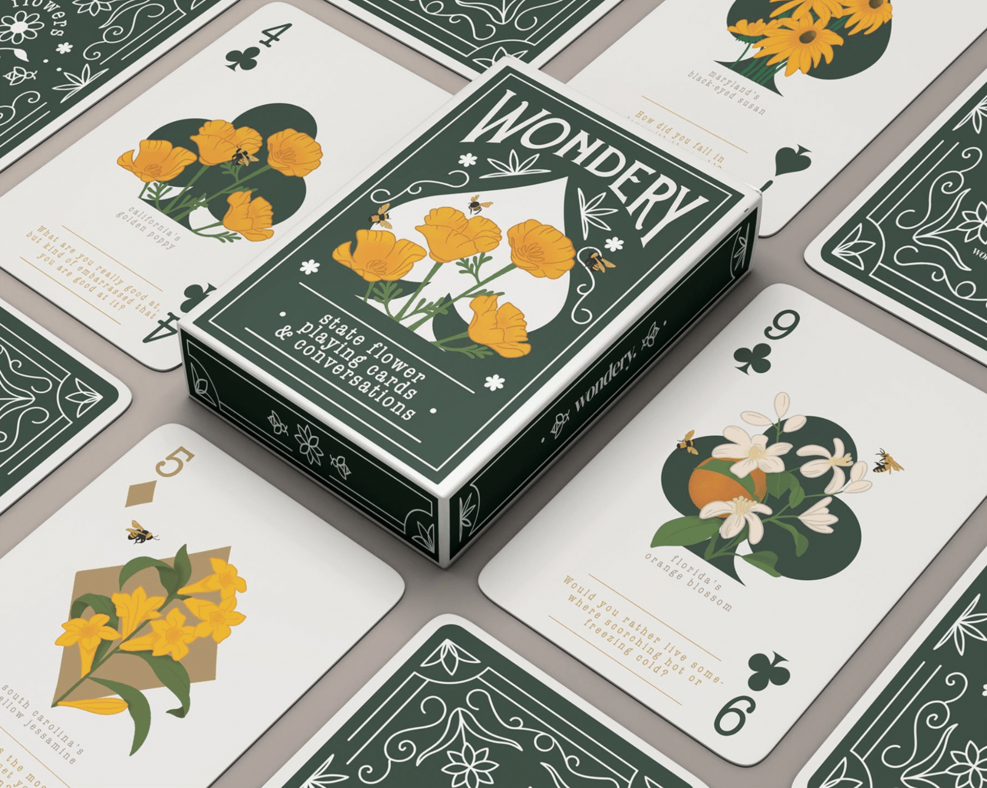 Flowers of America Playing Cards - Purpose + Passion Boutique