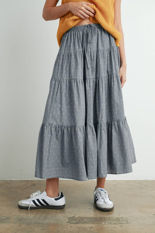 Flowy Black Maxi Skirt - Purpose + Passion Boutique