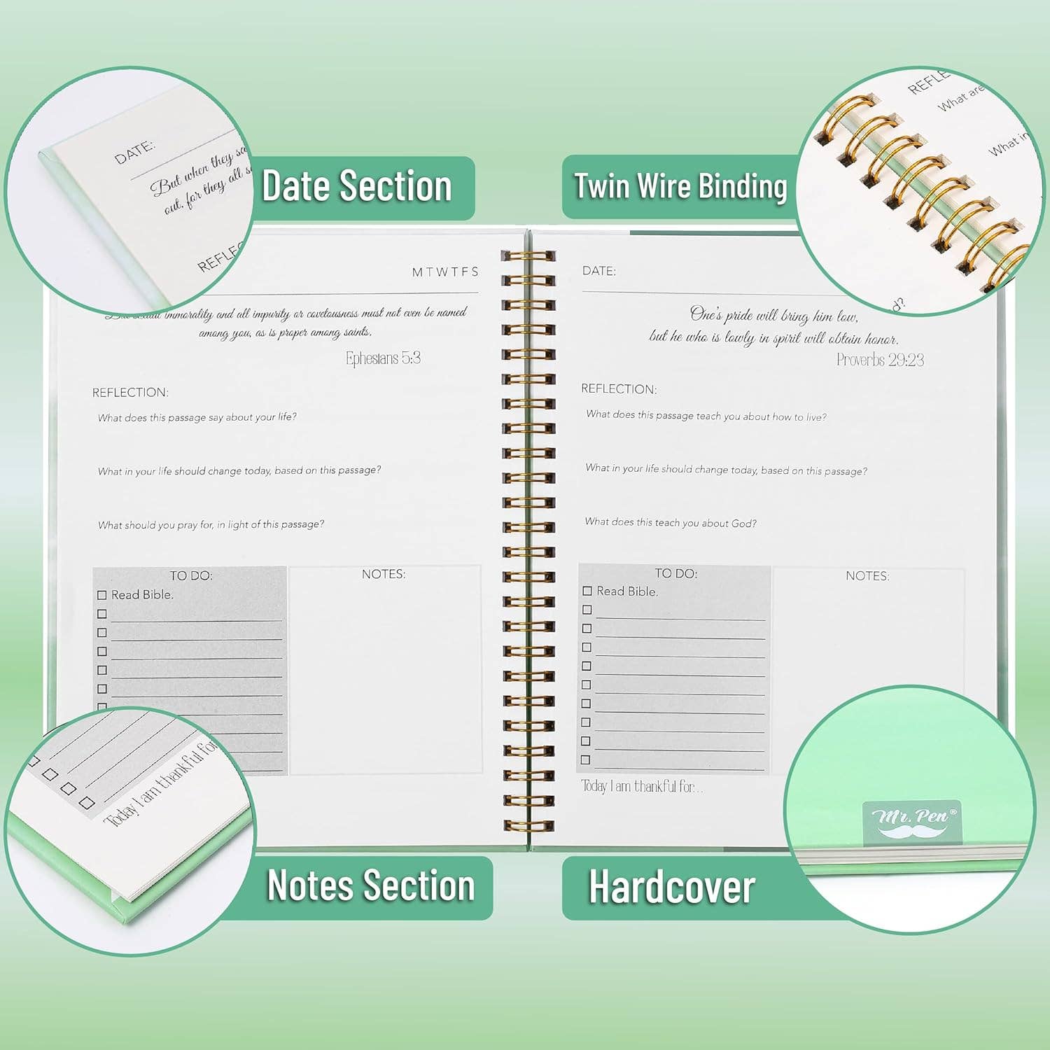 Forest Mist Bible Journaling Kit - Purpose + Passion Boutique