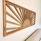 Framed Wood Sunburst Wall Art (10x28) - Purpose + Passion Boutique
