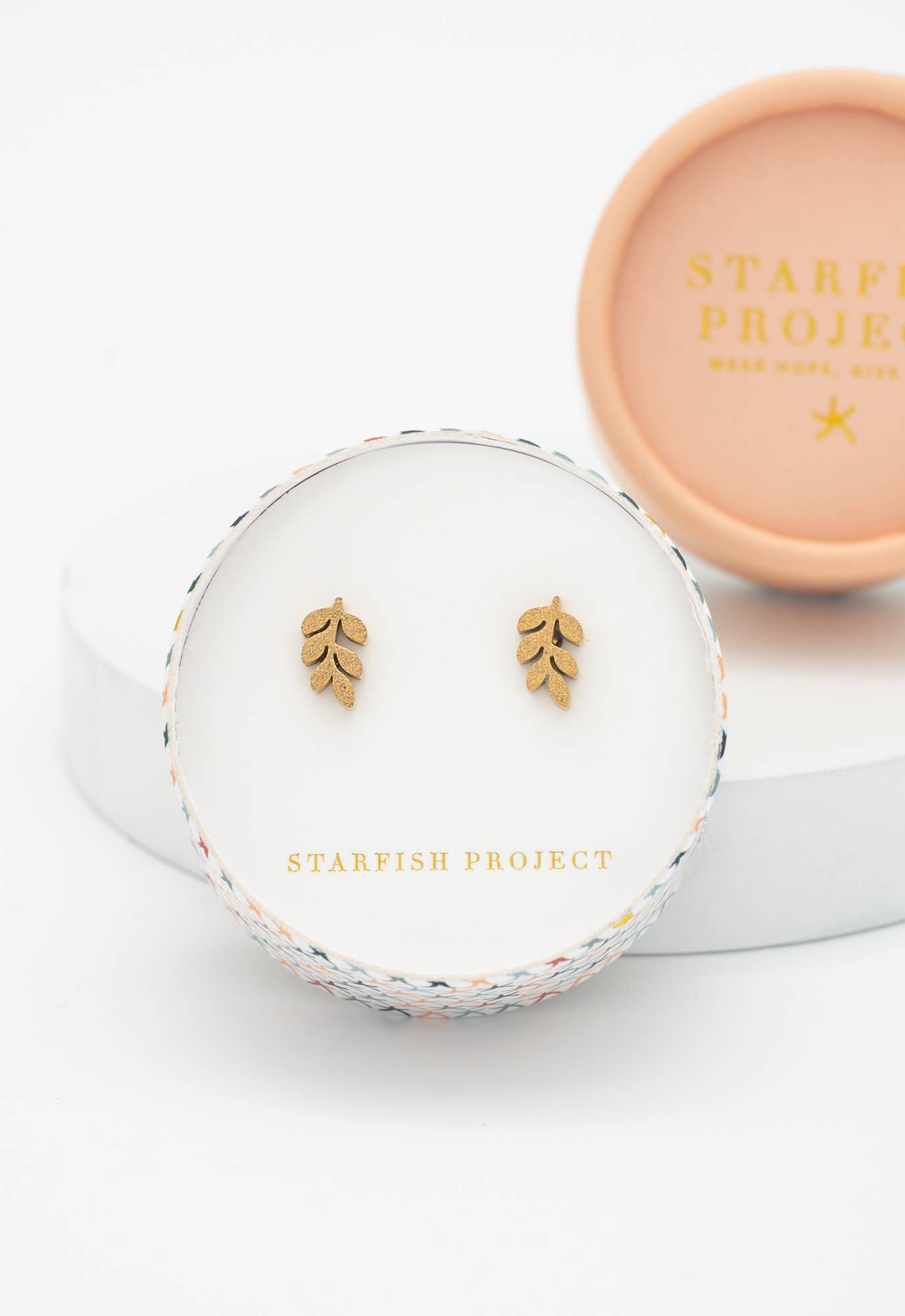 Frosted Rowen Stud Earrings - Purpose + Passion Boutique