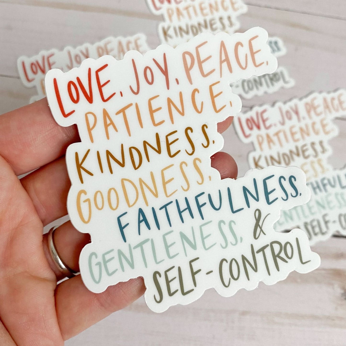 Fruit Of The Spirit Sticker | Christian quotes | Religious - Purpose + Passion Boutique