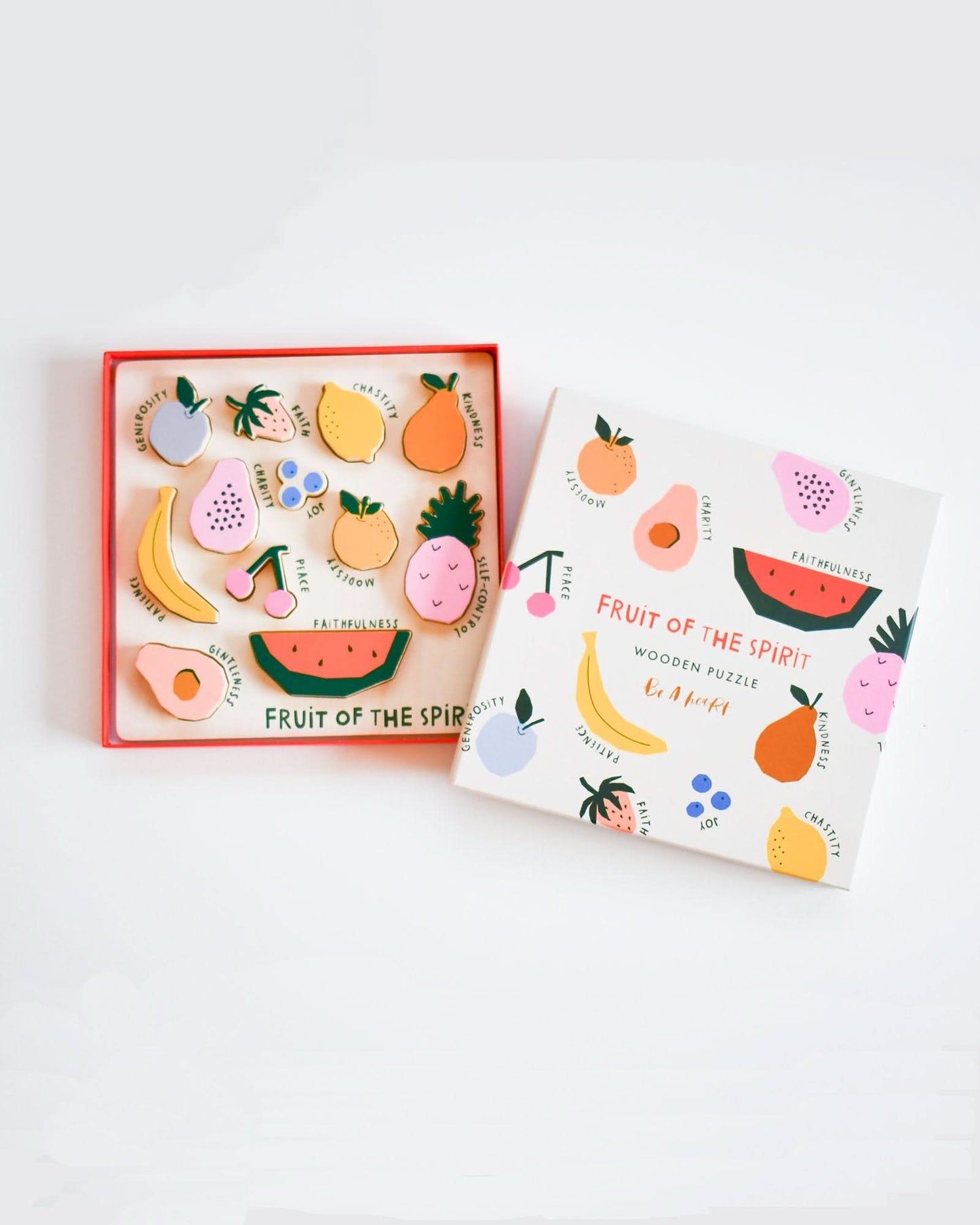 Fruit of the Spirit Wooden Puzzle - Purpose + Passion Boutique