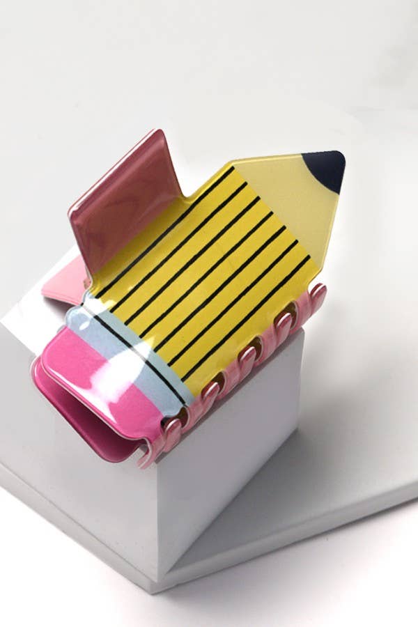 Fun School Pencil Hair Claw - Purpose + Passion Boutique