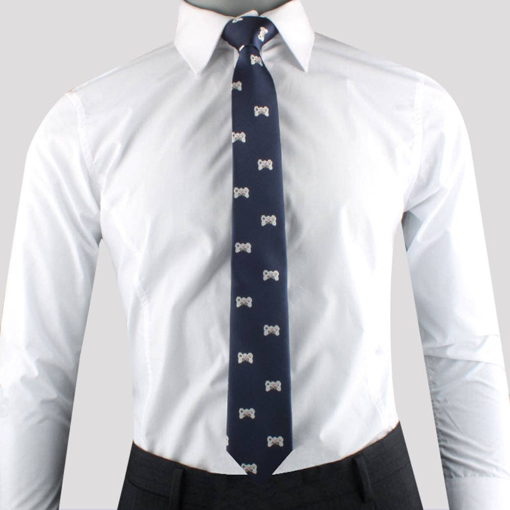 Game Controller Skinny Tie - Purpose + Passion Boutique