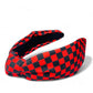 Game Day Checkered Headbands - Purpose + Passion Boutique