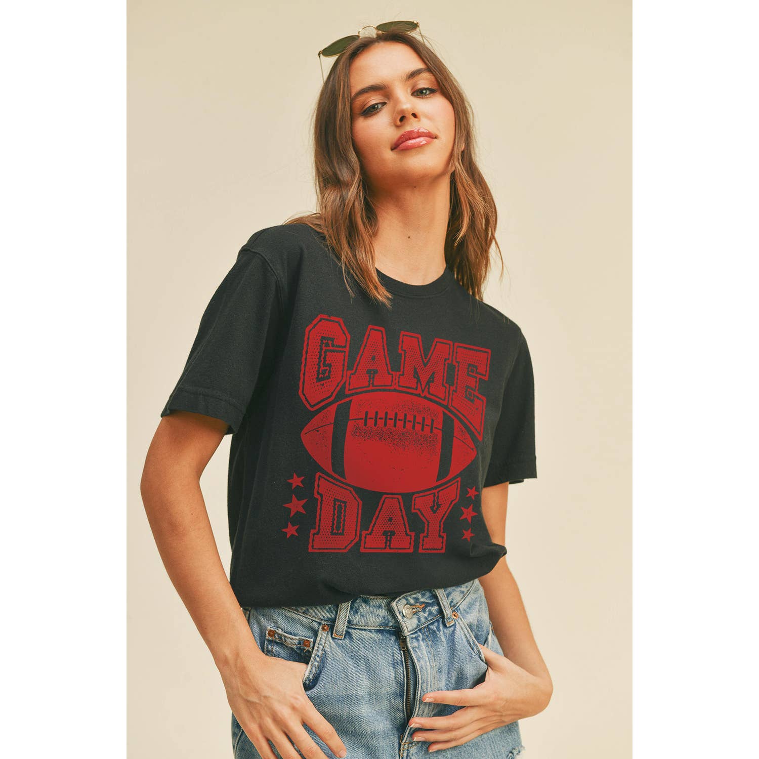 Game Day Football Graphic Tee - Purpose + Passion Boutique