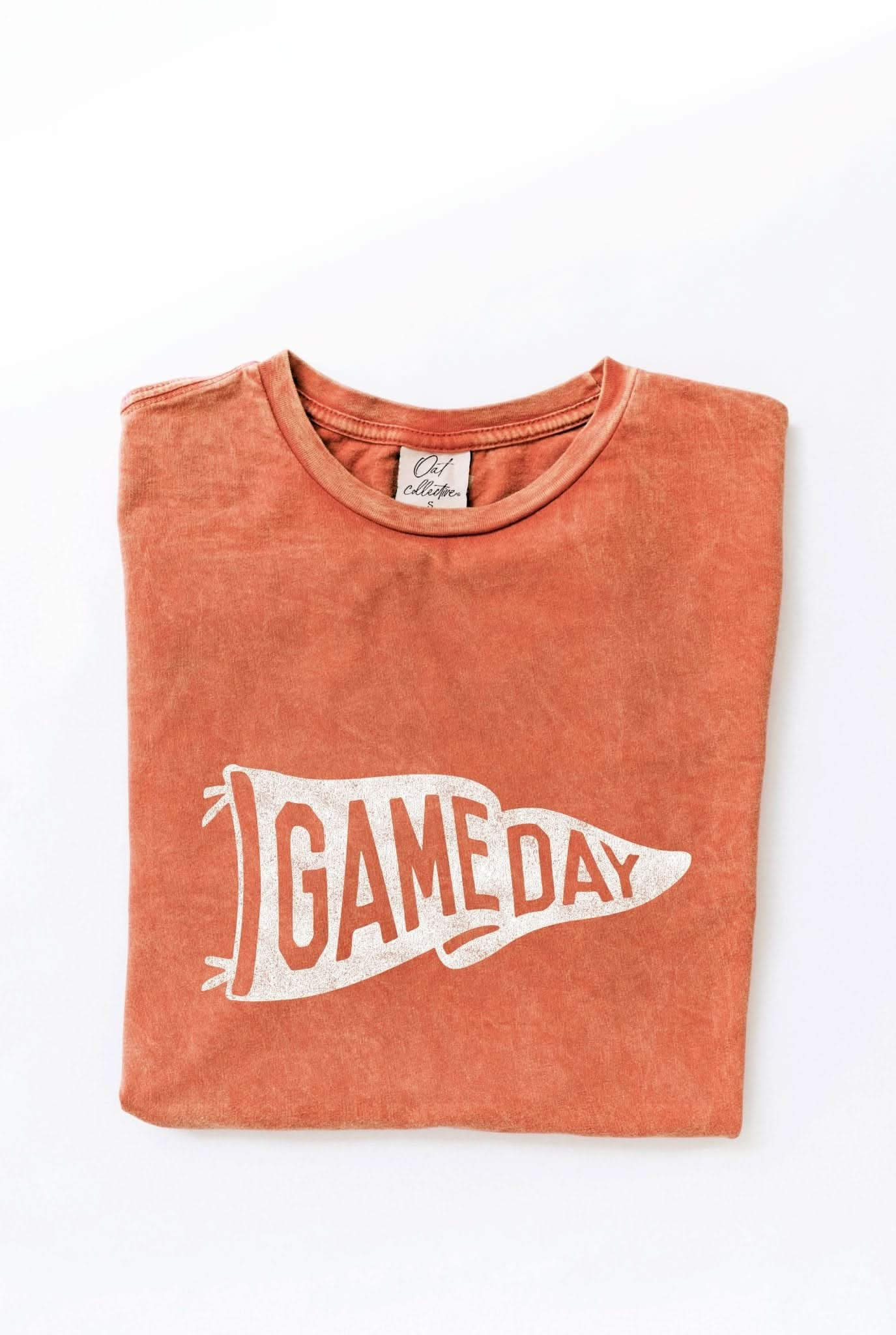 GAME DAY PENNANT Mineral Graphic Top - Purpose + Passion Boutique