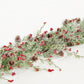Garland - Icy Sparkle Cypress Pine w. Pepperberry - 4ft - Purpose + Passion Boutique
