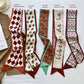 Geometric Print Striped Scarf - Purpose + Passion Boutique