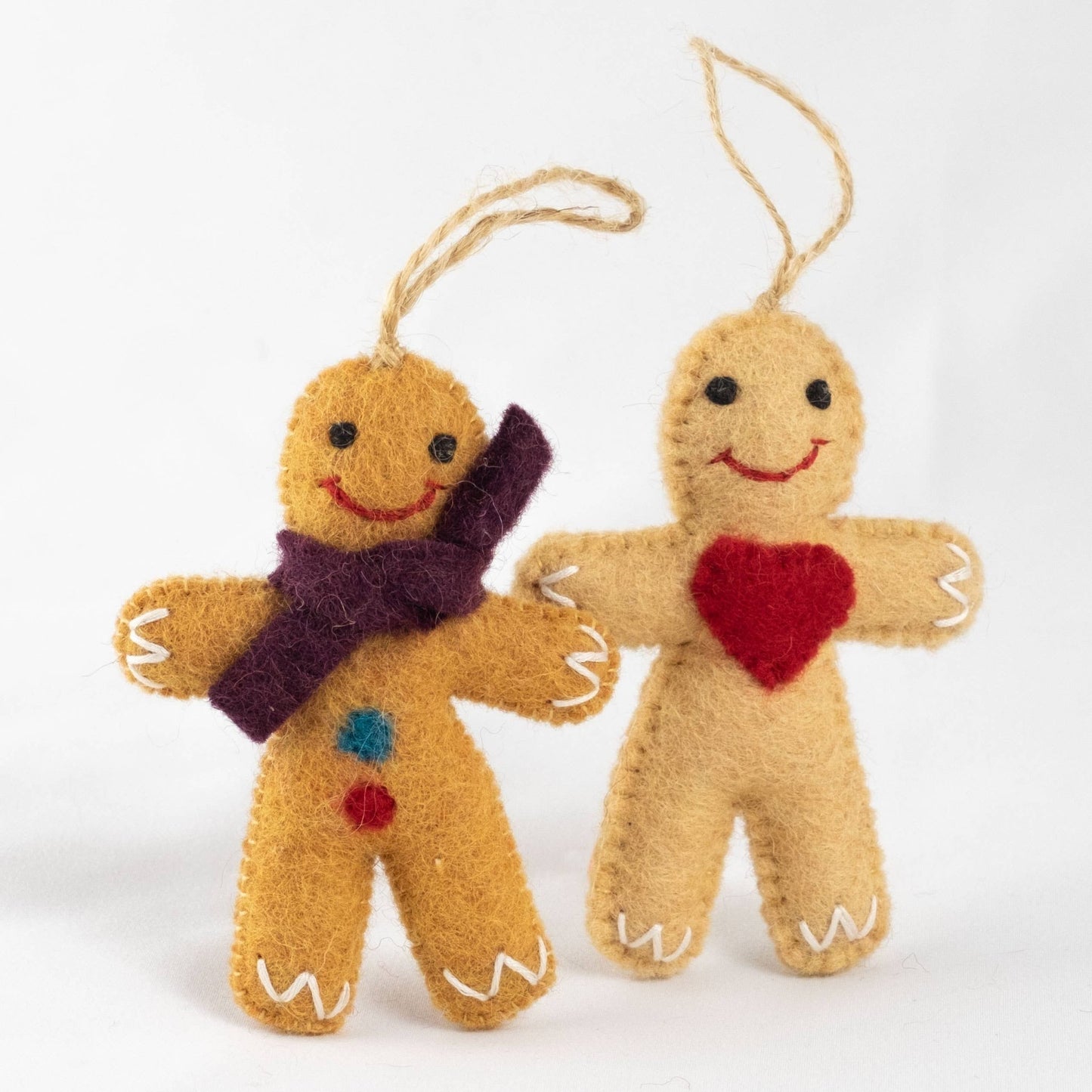 Gingerbread Felt Ornament - Purpose + Passion Boutique