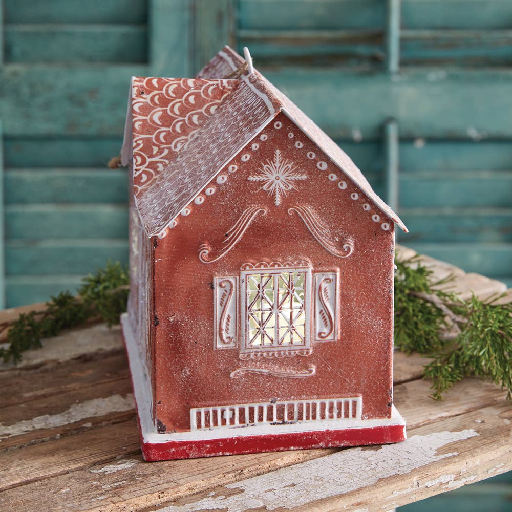 Gingerbread House Luminary - Purpose + Passion Boutique