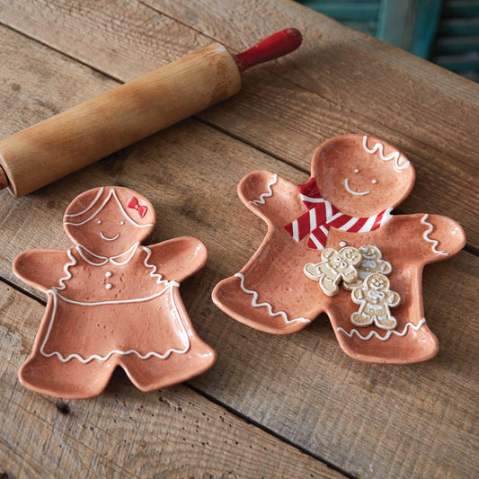 Gingerbread Man Plate - Purpose + Passion Boutique