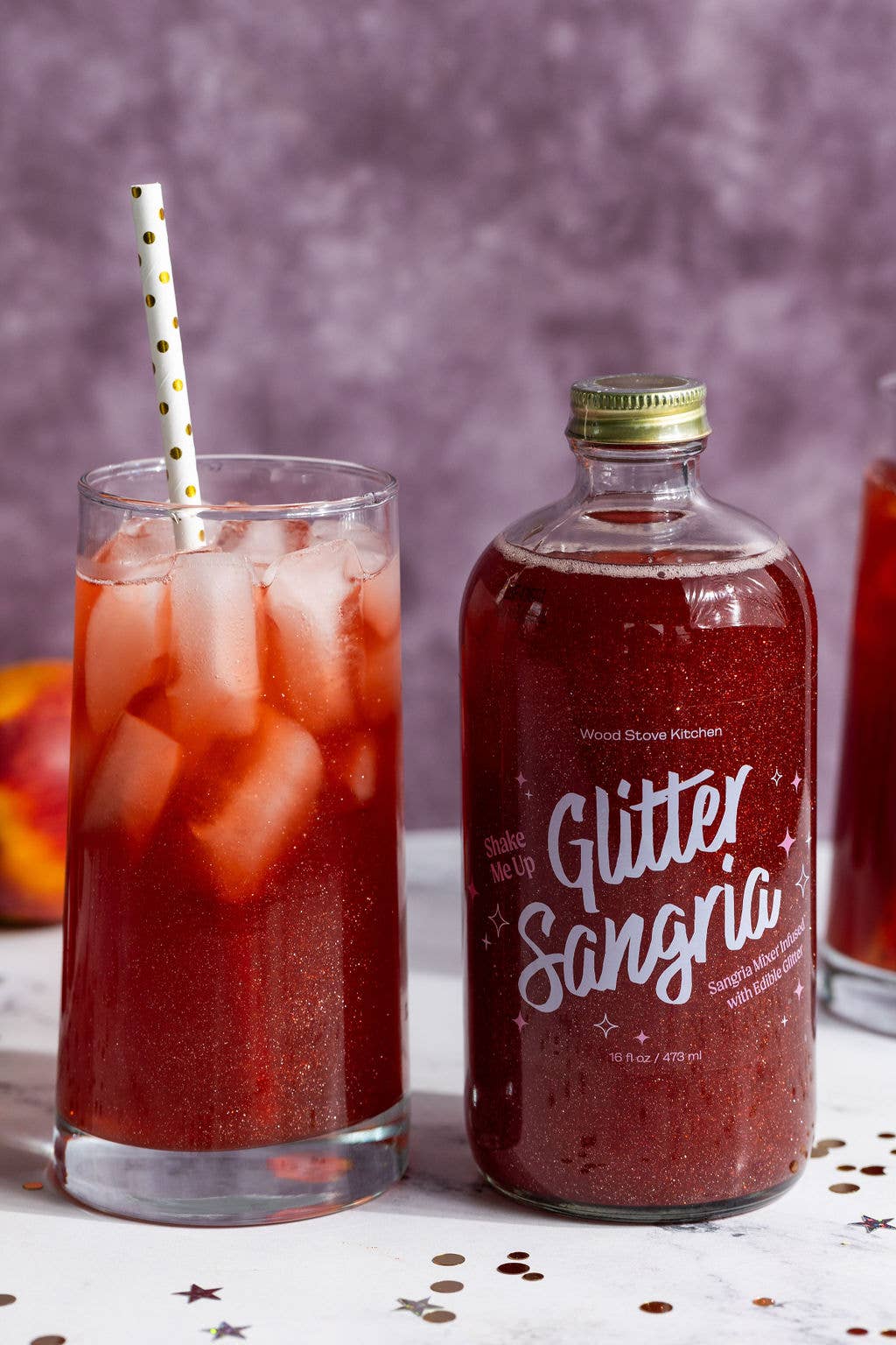 Glitter Sangria Cocktail Mix/Syrup, 16 fl oz - Purpose + Passion Boutique