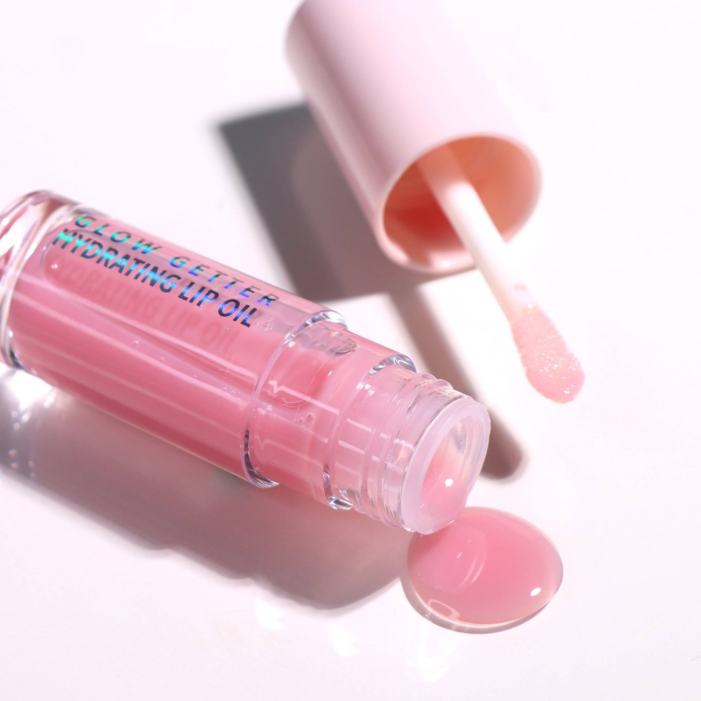 Glow Getter Hydrating Lip Oil - BUBBLE PINK - Purpose + Passion Boutique