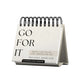 Go For It Inspirational Perpetual Calendar - Purpose + Passion Boutique