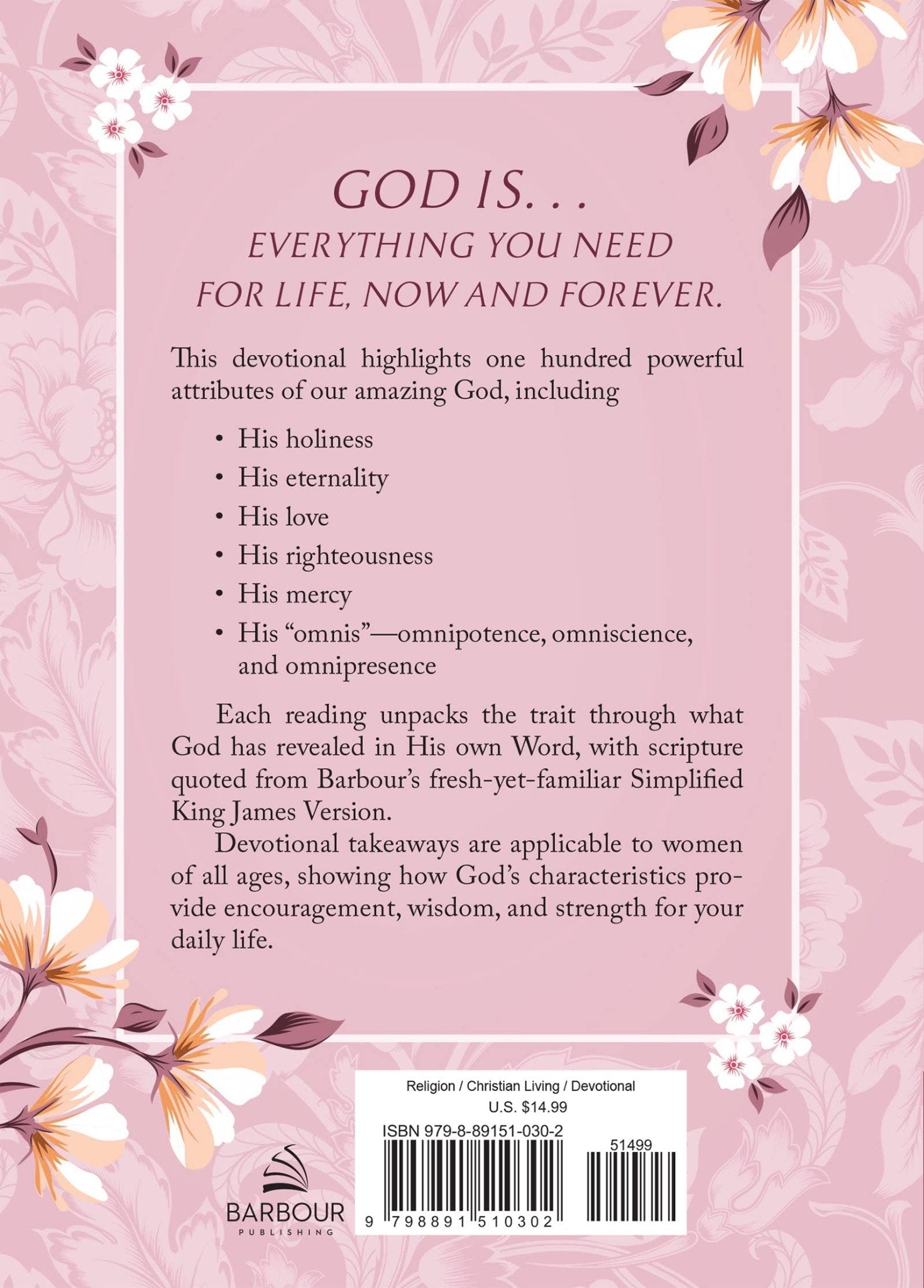 God Is. . .All You Need : 100 Devotions for Women - Purpose + Passion Boutique