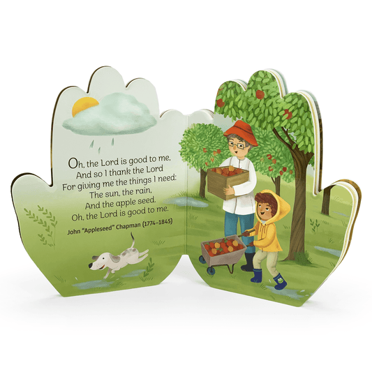 God is Good Praying Hands Shaped Board Book - Purpose + Passion Boutique