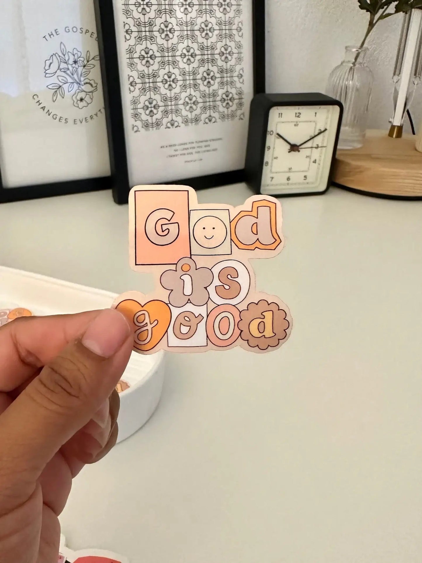 God is Good Sticker - Purpose + Passion Boutique
