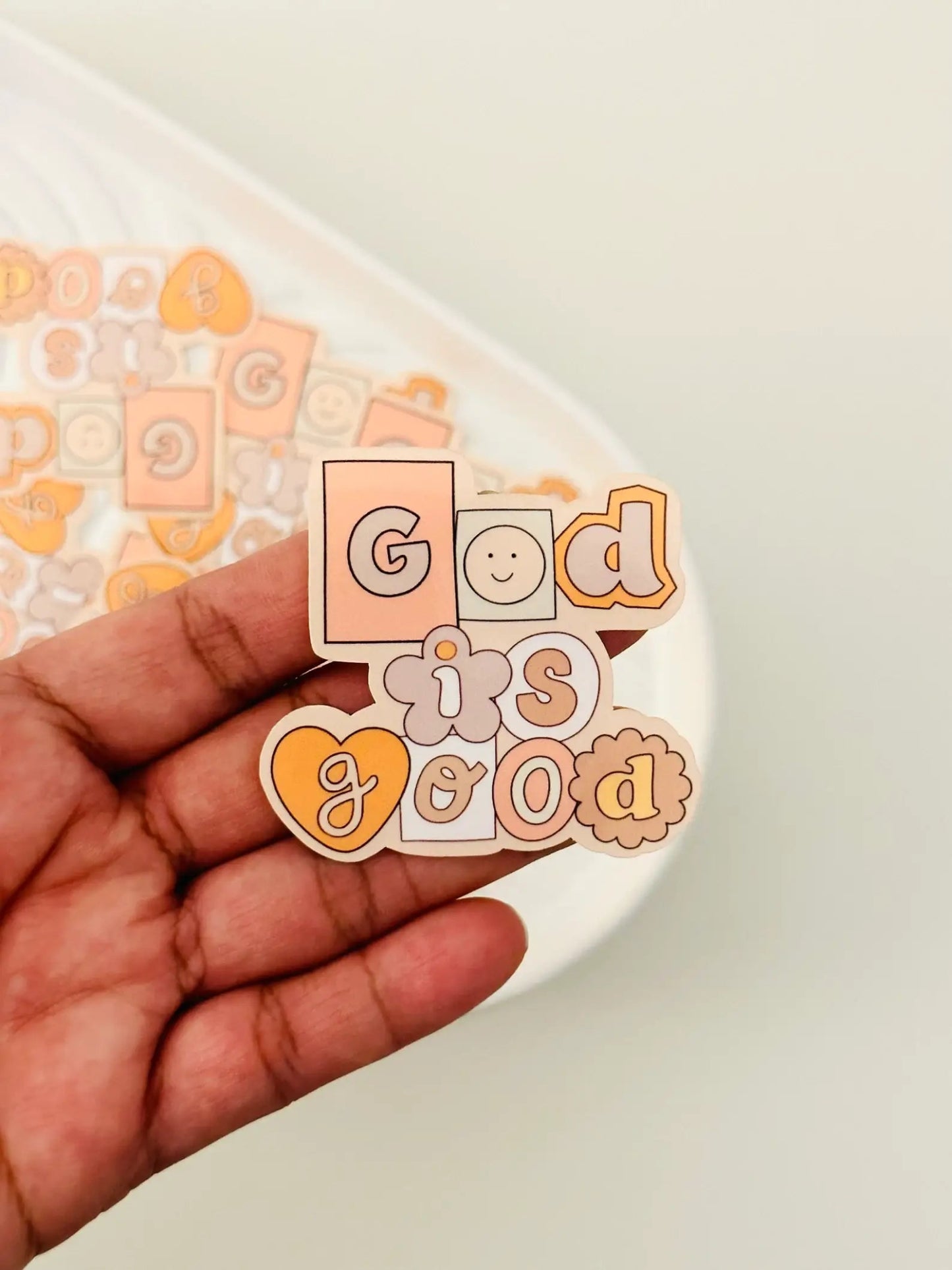 God is Good Sticker - Purpose + Passion Boutique