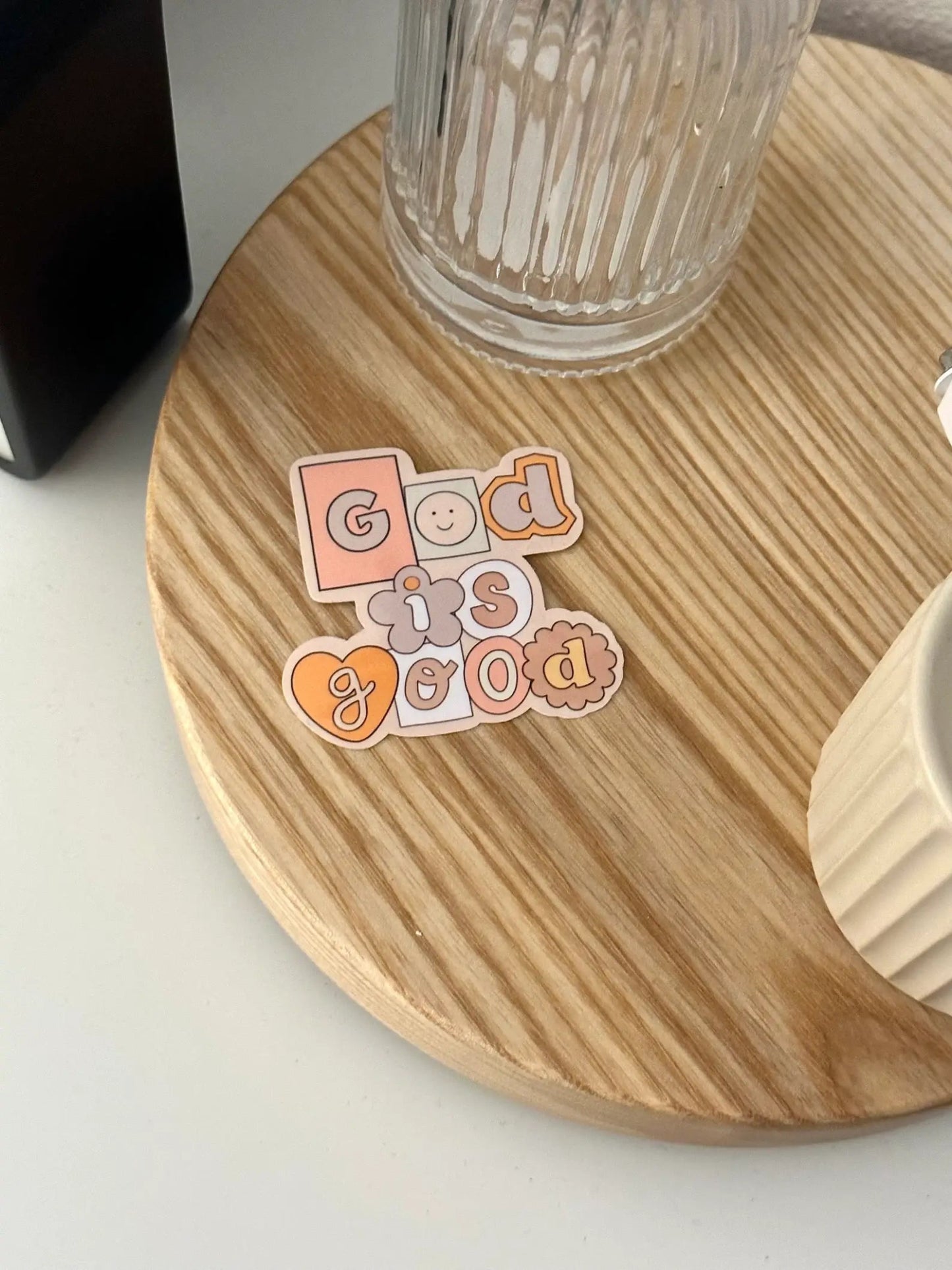 God is Good Sticker - Purpose + Passion Boutique