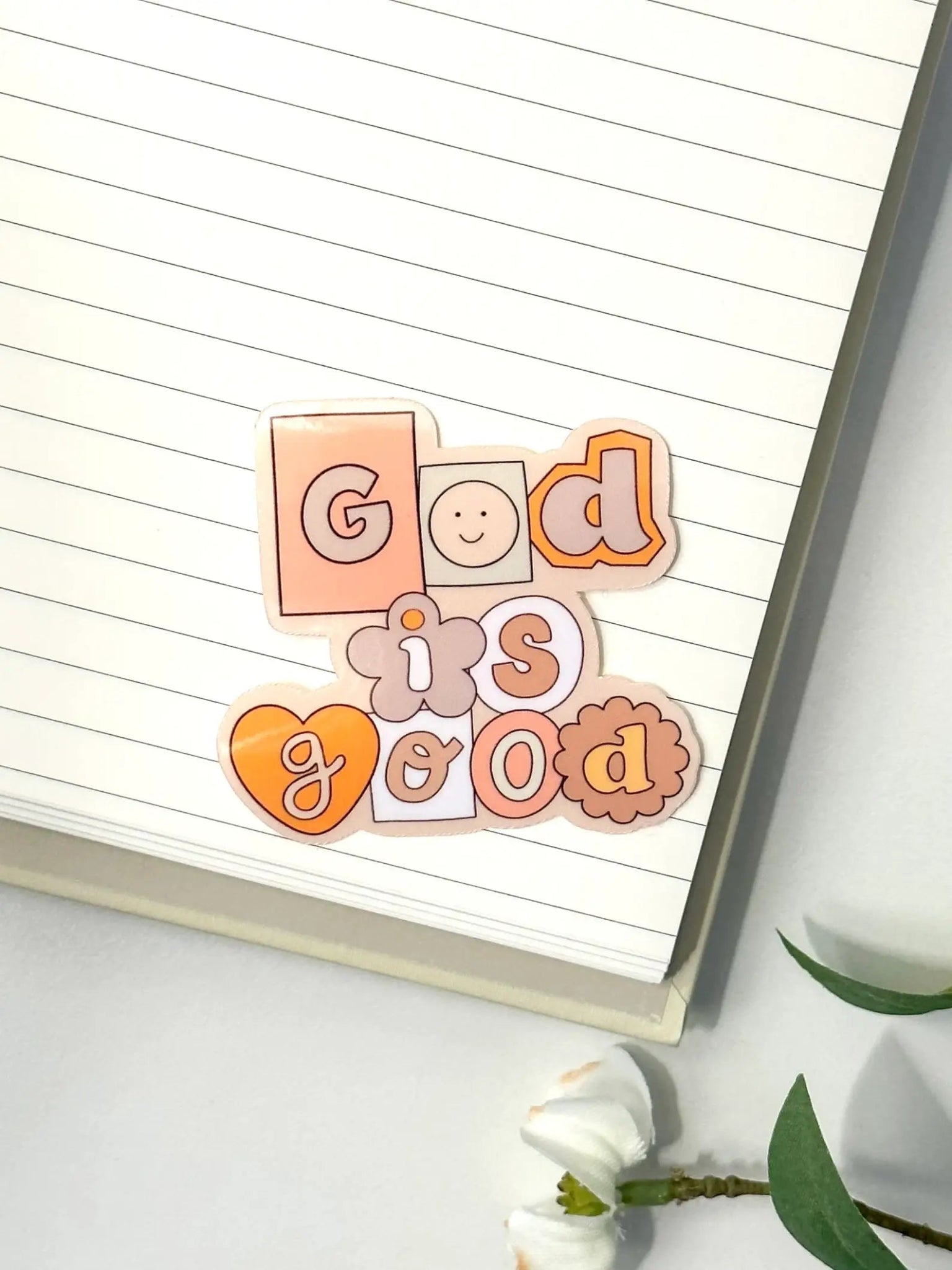 God is Good Sticker - Purpose + Passion Boutique