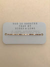God is Greater Than My Highs and Lows Morse Code Bracelet - Purpose + Passion Boutique