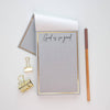 God is so good Chunky Notepad - 4x6 - Purpose + Passion Boutique