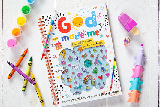 God Made Me Kid's Journal - Purpose + Passion Boutique