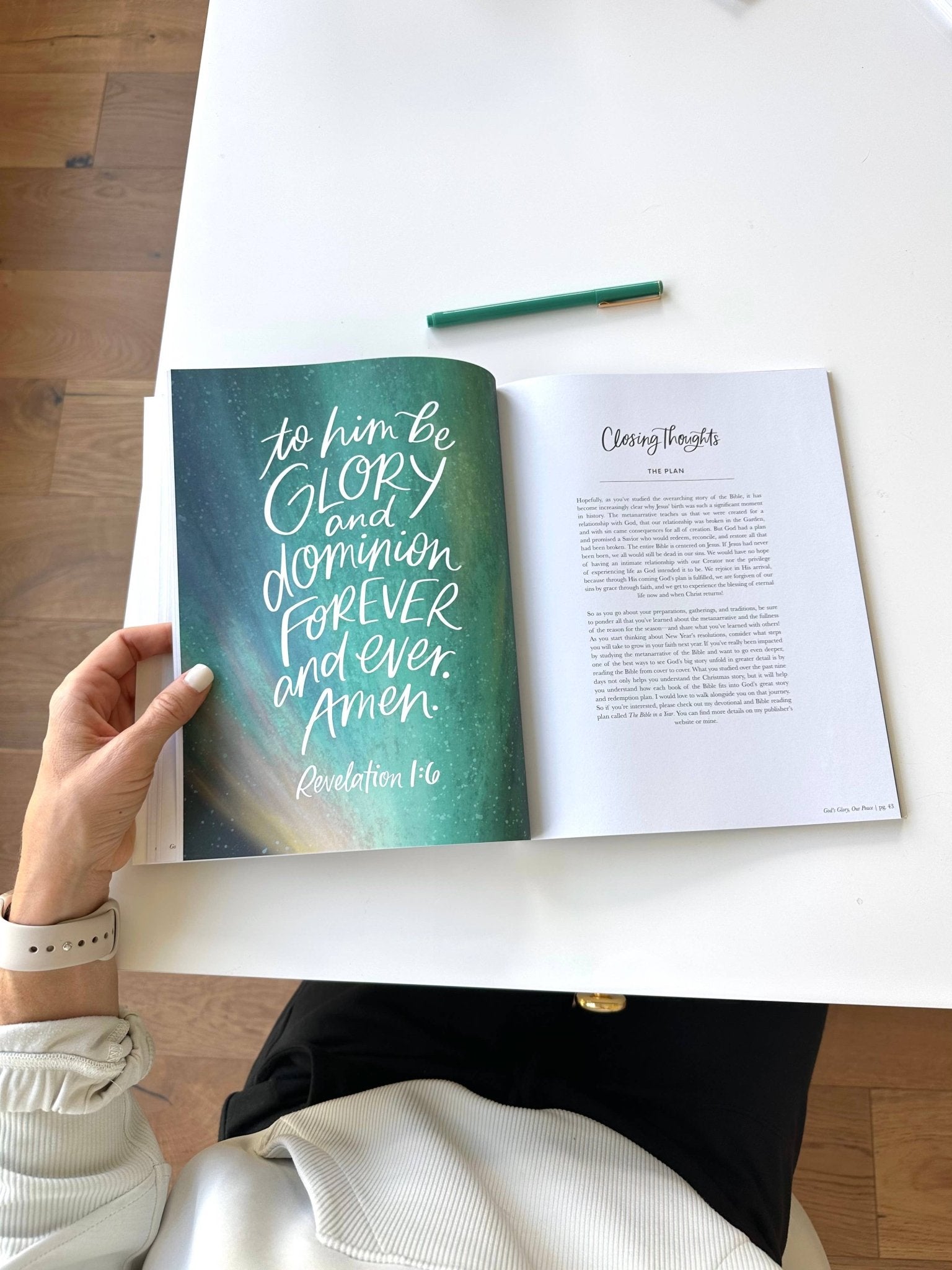 God's Glory, Our Peace: a Christmas Bible Study Workbook - Purpose + Passion Boutique