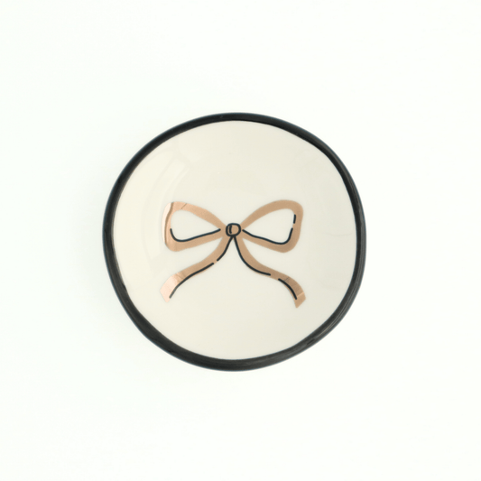 Gold Bow Ring Dish - Purpose + Passion Boutique
