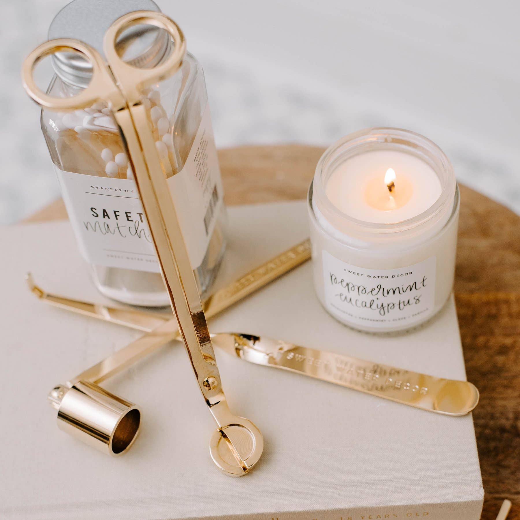 Gold Candle Care Kit - Purpose + Passion Boutique