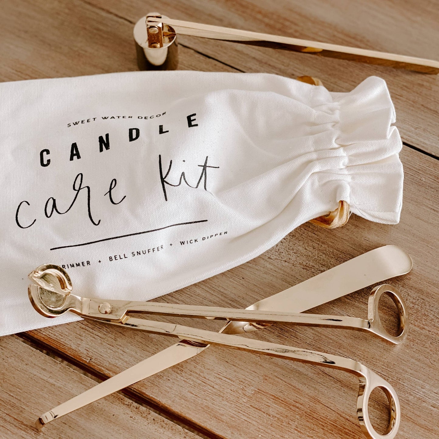 Gold Candle Care Kit - Purpose + Passion Boutique