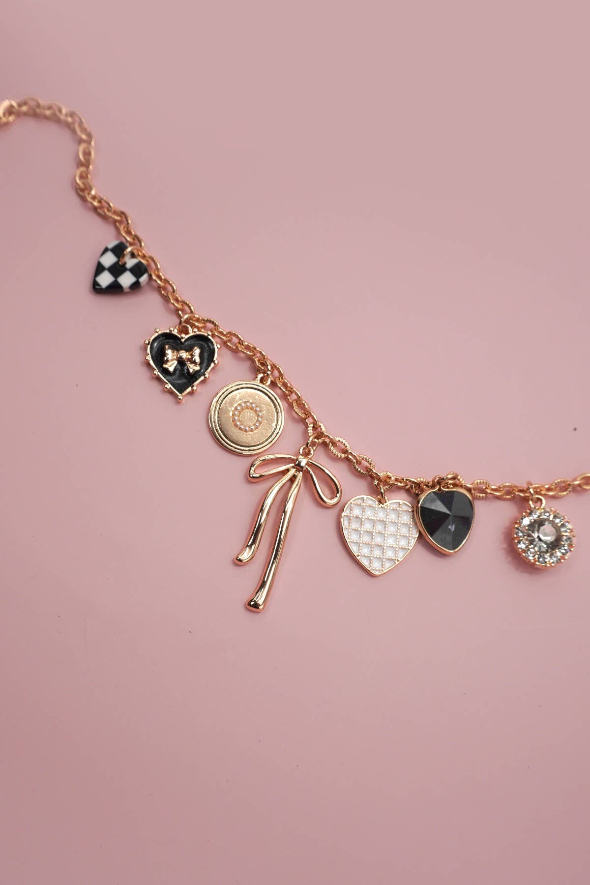 Gold Charm Necklace - Purpose + Passion Boutique