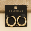 Gold Dipped Chunky Hoop Earrings - Purpose + Passion Boutique