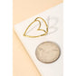 Gold Heart Cut Out Ring - Purpose + Passion Boutique