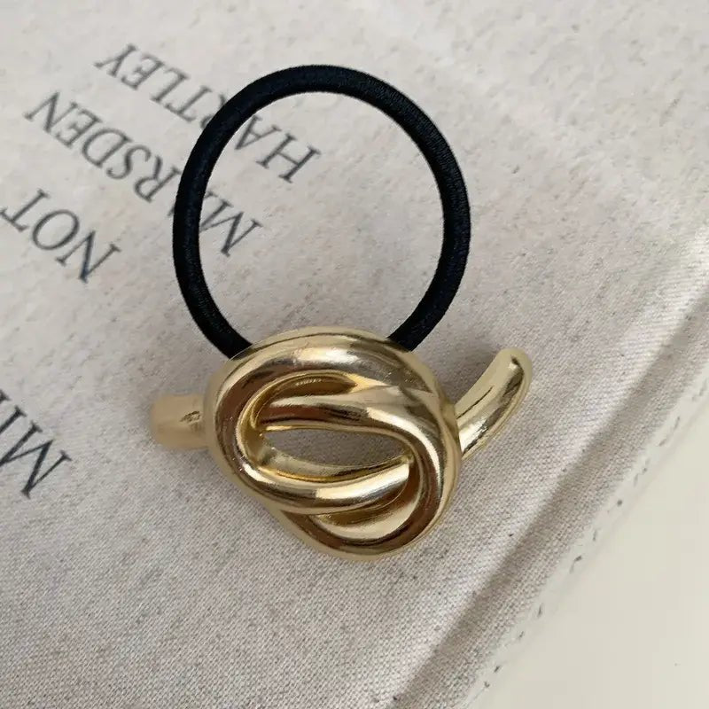 Gold Metal Hair Tie - Purpose + Passion Boutique