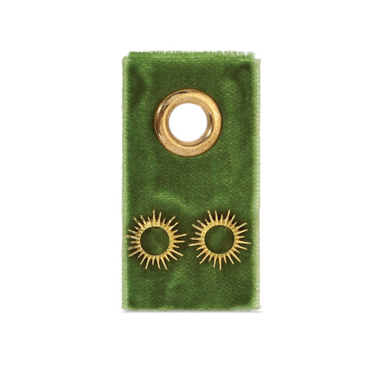 Gold Open Sun Studs - Purpose + Passion Boutique
